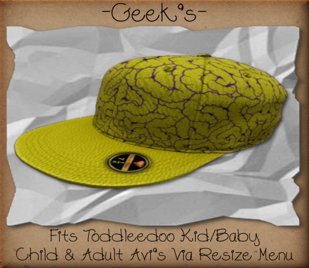 -Geek's- Bran Cap Banana Hat