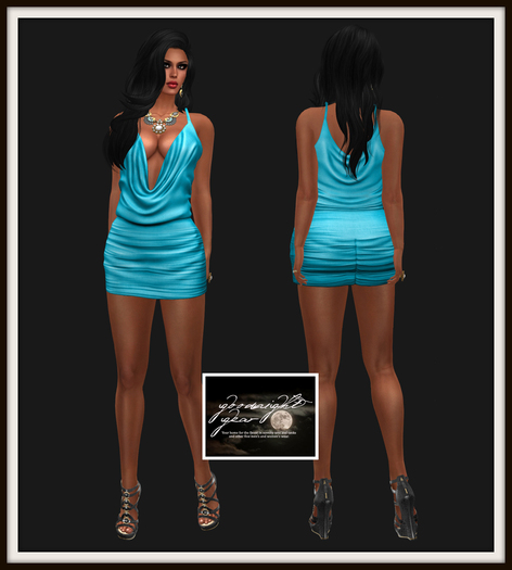 GG-The Goodnight Dress-Turquoise