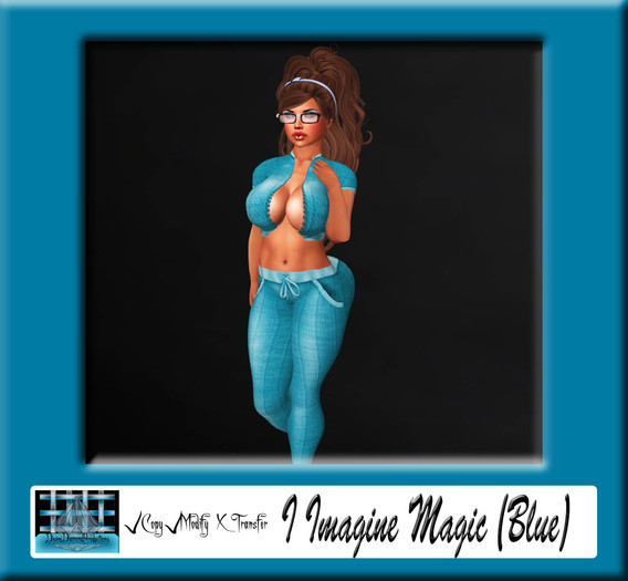 Second Life Marketplace - I Imagine Magic (Blue) (App Inc)