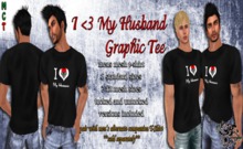 {Ms. B. Designs} I <3 My Husband Graphic Tee 
