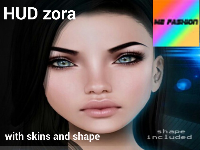 HUD zora with skins and shape