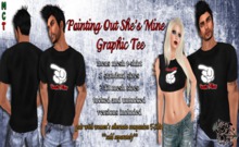 {Ms. B. Designs} Pointing Out She's Mine Graphic Tee Boxed