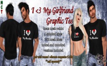 {Ms. B. Designs} I <3 My Girlfriend Graphic Tee Boxed