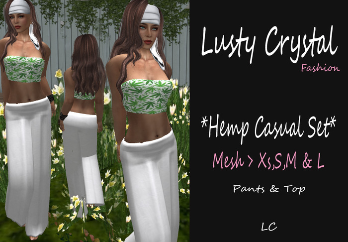 LC hemp casual set  BOXED
