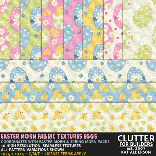 CLUTTER - Bolden Fabric Textures 01 - 15PK
