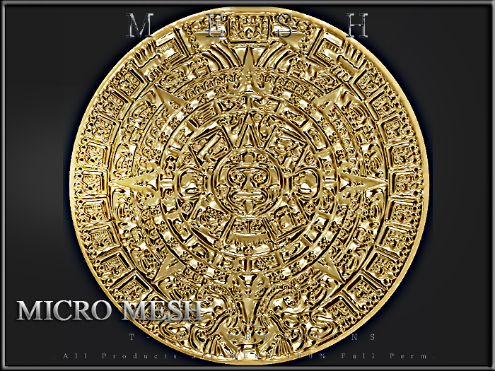 T-3D Creations [ Mayan 001 ] Micro MESH - Full Perm -