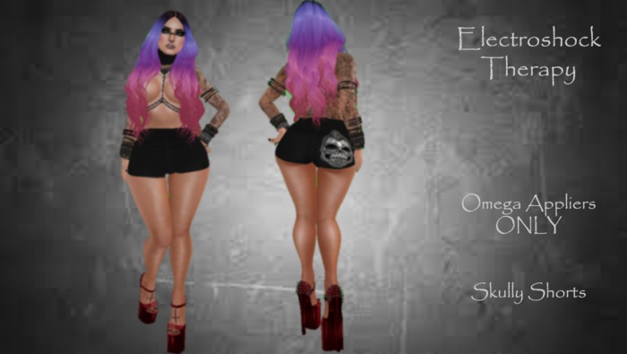 [E.T] Rockabilly Skull Applier