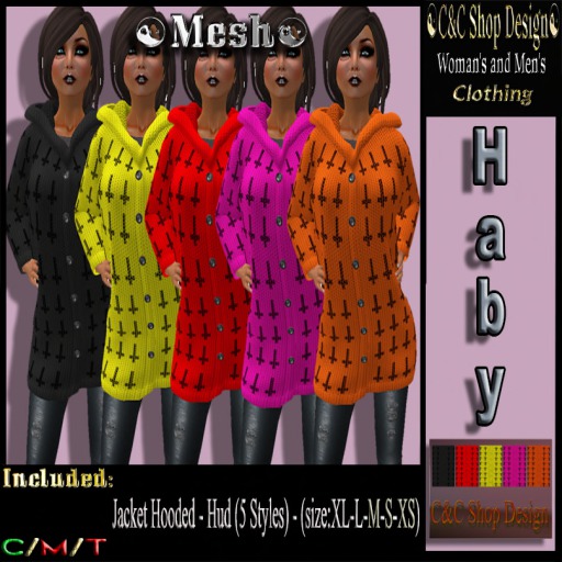 C&C Mesh Haby Hud 5 Styles