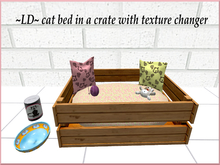 ~LD~ Cat Bed Crate, texture changer