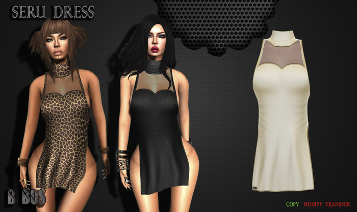 B BOS -Seru Dress-Goldlight-