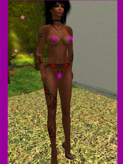 Tattoo Tribal Rose Set (ONLY OMEGA-APPLIER)