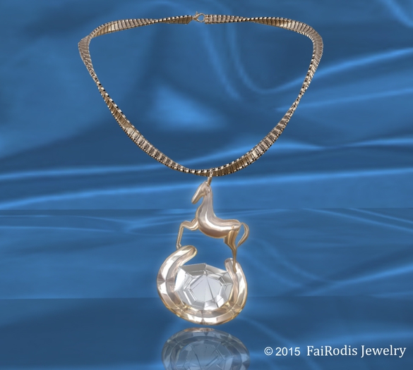 FaiRodis lucky horse necklace