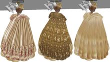 Izza Gold Floral Dress 211