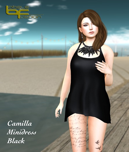 Babele Fashion :: Camilla Minidress Black