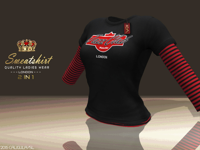 CA SWEATSHIRT LADIES LONDON