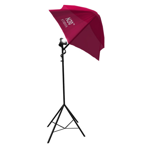 N30 Professional "Morgan" Umbrella Lighting Kit (Hottest Pink)