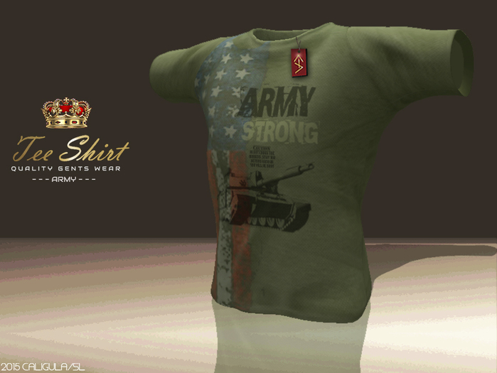 CA TEE GENTS ARMY