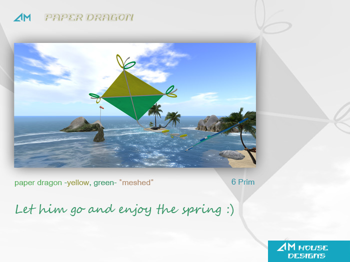AM- *Dragon yellow, green* BOX