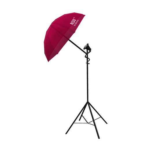 N30 Professional "Classic" Umbrella Lighting Kit (Hottest Pink)