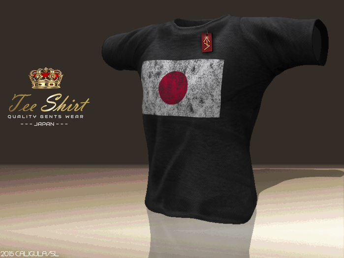 CA TEE GENTS JAPAN BLACK