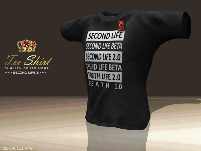 CA TEE GENTS SL2 BLACK