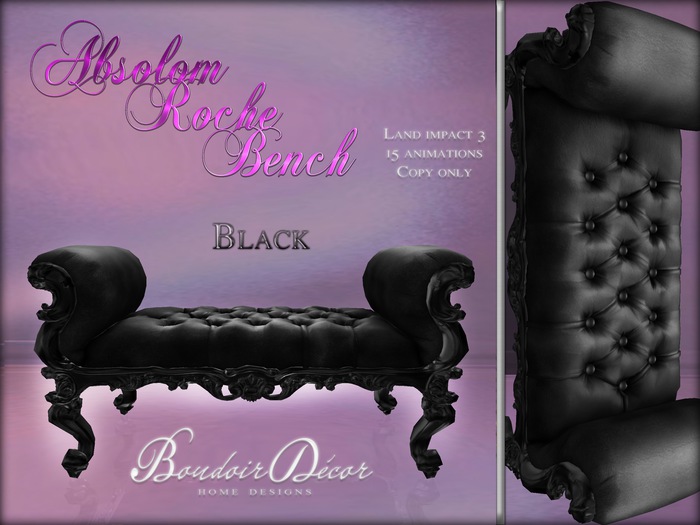 Baroque Chair White/Black