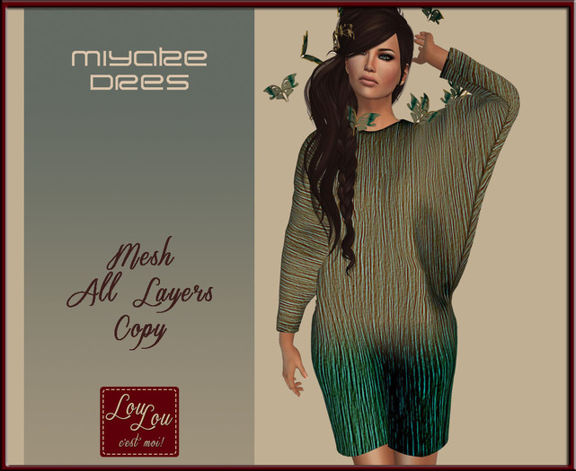 *LouLou c'est moi!* MIYAKE Dress