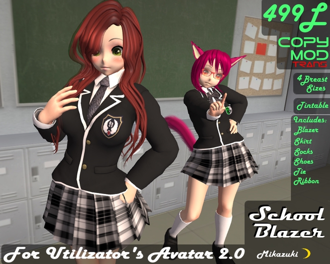 [Mika] Avatar 2.0 School Blazer