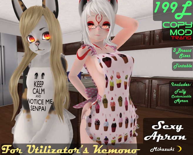 [Mika] Kemono Sexy Apron