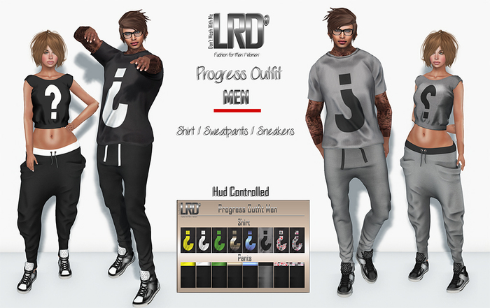 LRD Progress Outfit Men Hudded