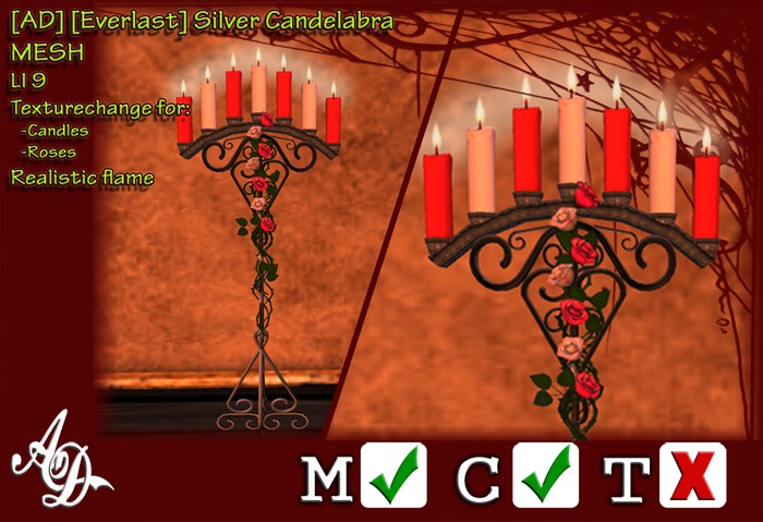 [AD] [Everlast] Gold Candelabra BOXED