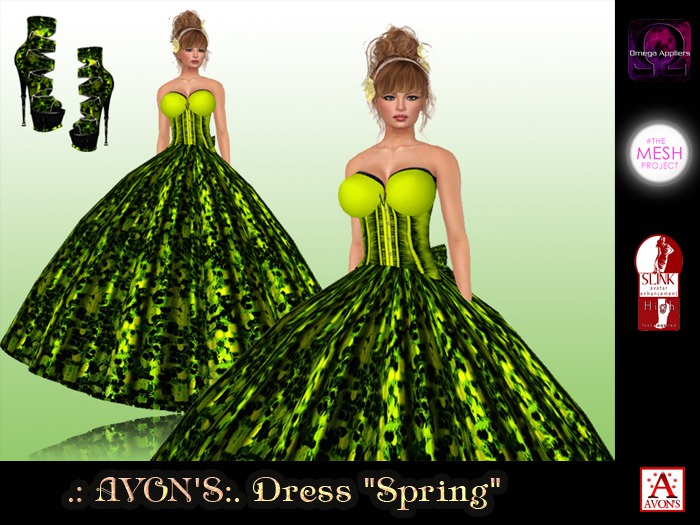 .: AVON'S:. Dress "Spring" - TMP - Omega Applier