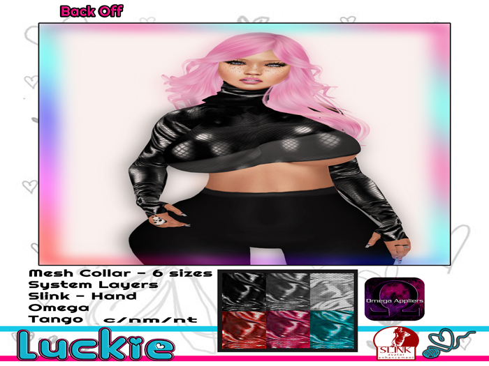 *Luckie* Back Off (silver)