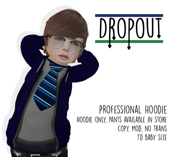 Dropout-Professional Hoodie