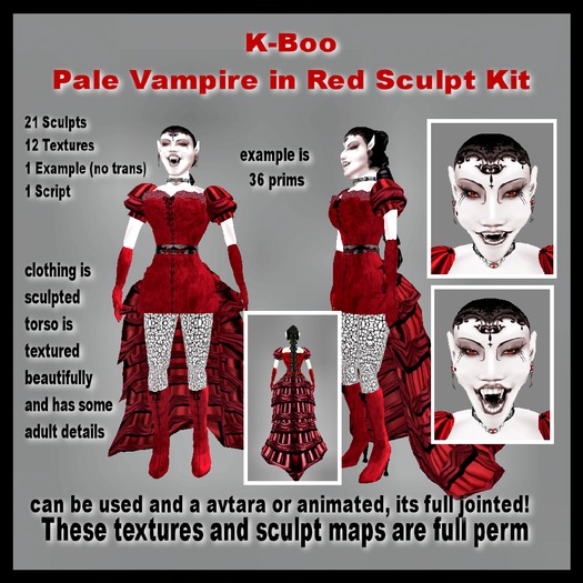 K-Boo Vampiress Red