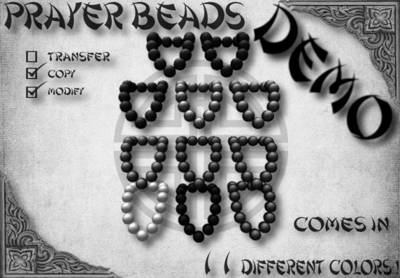 [Azai] : Prayer Bead Set DEMO