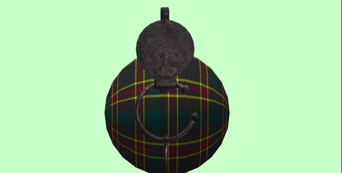 Celtic Creations  Iron Cloak Brooch (Boxed)