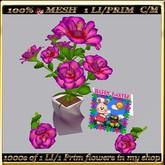 LW_ Happy Easter Roses + Card 1 (1 LI / Prim)