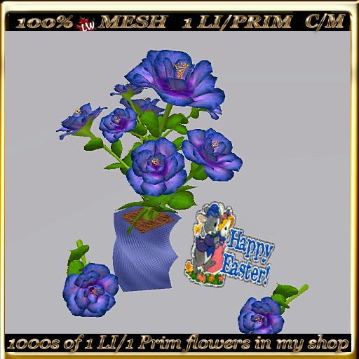 LW_ Happy Easter Roses + Card 2 (1 LI / Prim)