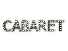 [Px] "CABARET" Illuminated Light Bulbs Sign