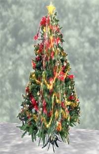 Aria Christmas Tree 1 (3 prim) sl