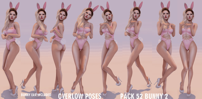Overlow Poses - Pack 52 Bunny 2