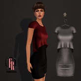 :: FineRain creations.::Candy Top&Skirt Grey