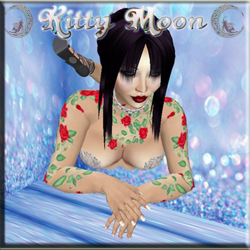 Retired KM Tattoo DC Roses, Upper Sleeves, Red