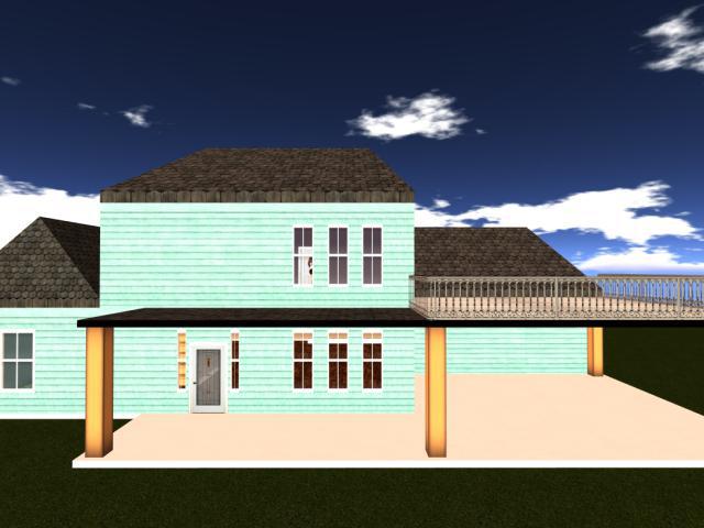 4 bdrm Country style house