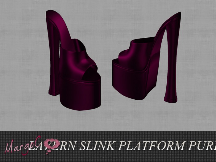 LAVERN SLINK PLATFORM PURPLE - MargoC