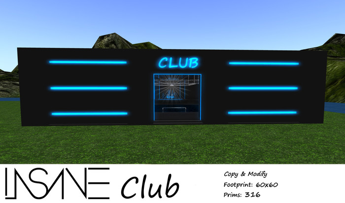 ~InSaNe~ Club Energy blue (New)