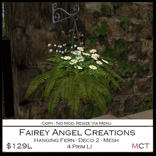 FAC Hanging Fern Deco 2 129L