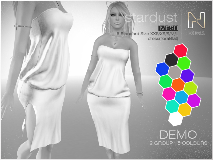 NORA "stardust" MESH Dress_red (floral/flat)