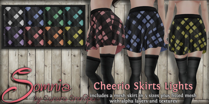 .: Somnia :. Cheerio Skirts Lights {Crated}
